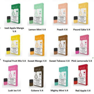 MYLE V4 Pods – 1 Pack of 4 Pods