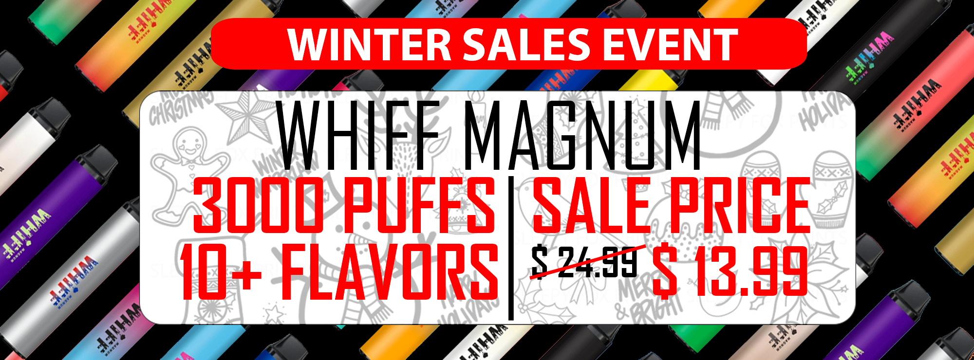 Whiff Magnum Banner