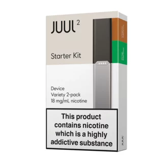 JUUL2™ EU Version - Starter Kit (Crisp Menthol/Virginia Tobacco)