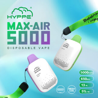 Hyppe Max Air Disposable Vape Device (5000 Puffs)